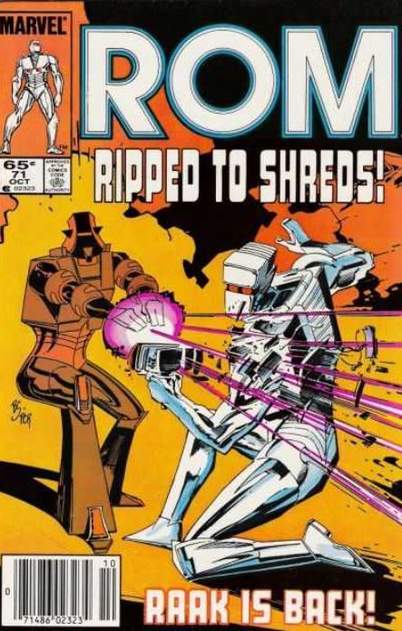 ROM (1979)(V.O. anglais) - tome 71 - Shame