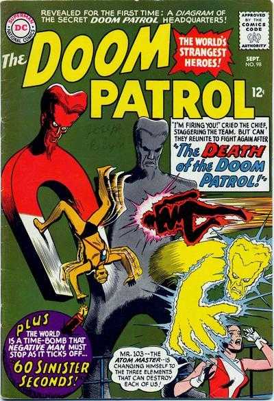 Doom Patrol (1964)(V.O. anglais) - tome 98 - The Death of the Doom Patrol!
