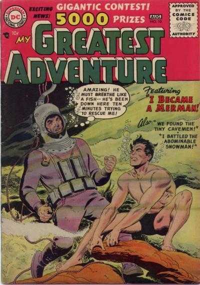 My Greatest Adventure (1955)(V.O. anglais) - tome 10 - We Found a World of Tiny Cavemen!