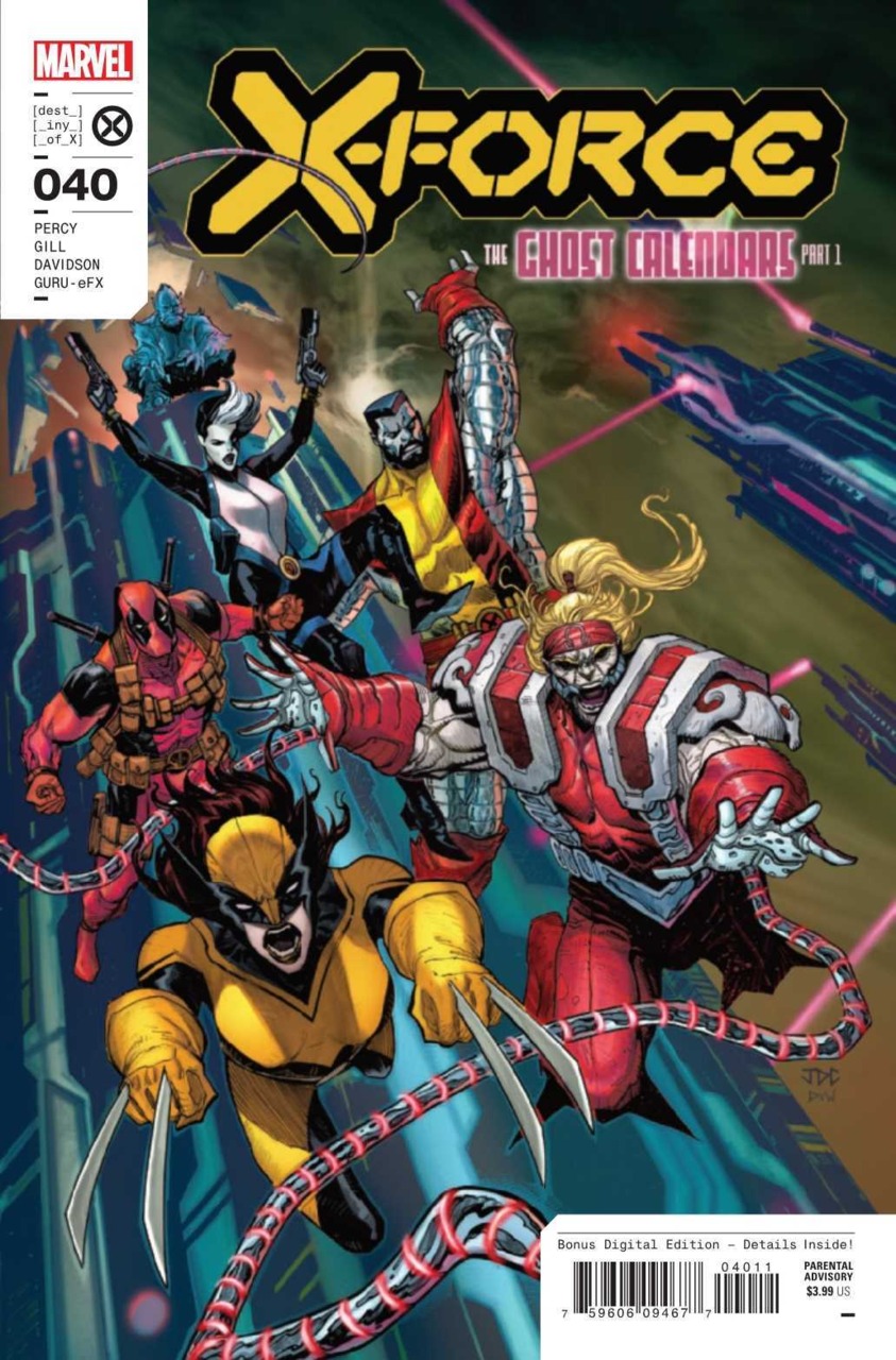 X-Force (2020)(V.O. anglais) - tome 40 - The Ghost Calendars, Part 1