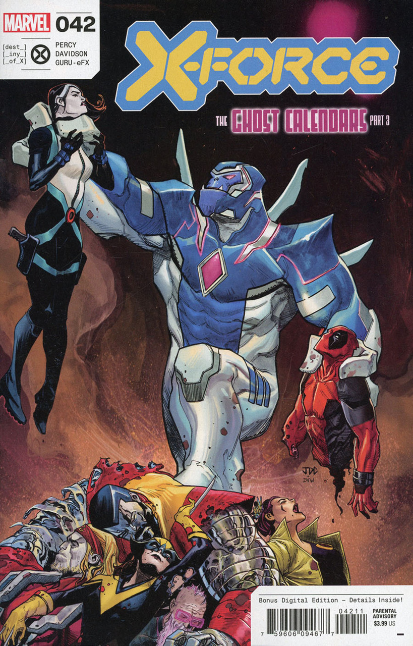 X-Force (2020)(V.O. anglais) - tome 42 - The Ghost Calendars, Part 3