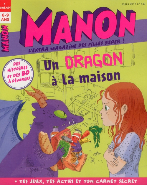 Manon (Périodique)(Editions Milan Jeunesse) - Manon n°147