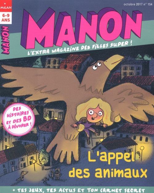 Manon (Périodique)(Editions Milan Jeunesse) - tome 154 - Manon n °154