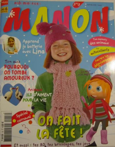 Manon (Périodique)(Editions Milan Jeunesse) - Manon n°18