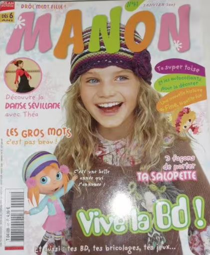 Manon (Périodique)(Editions Milan Jeunesse) - Manon n°41