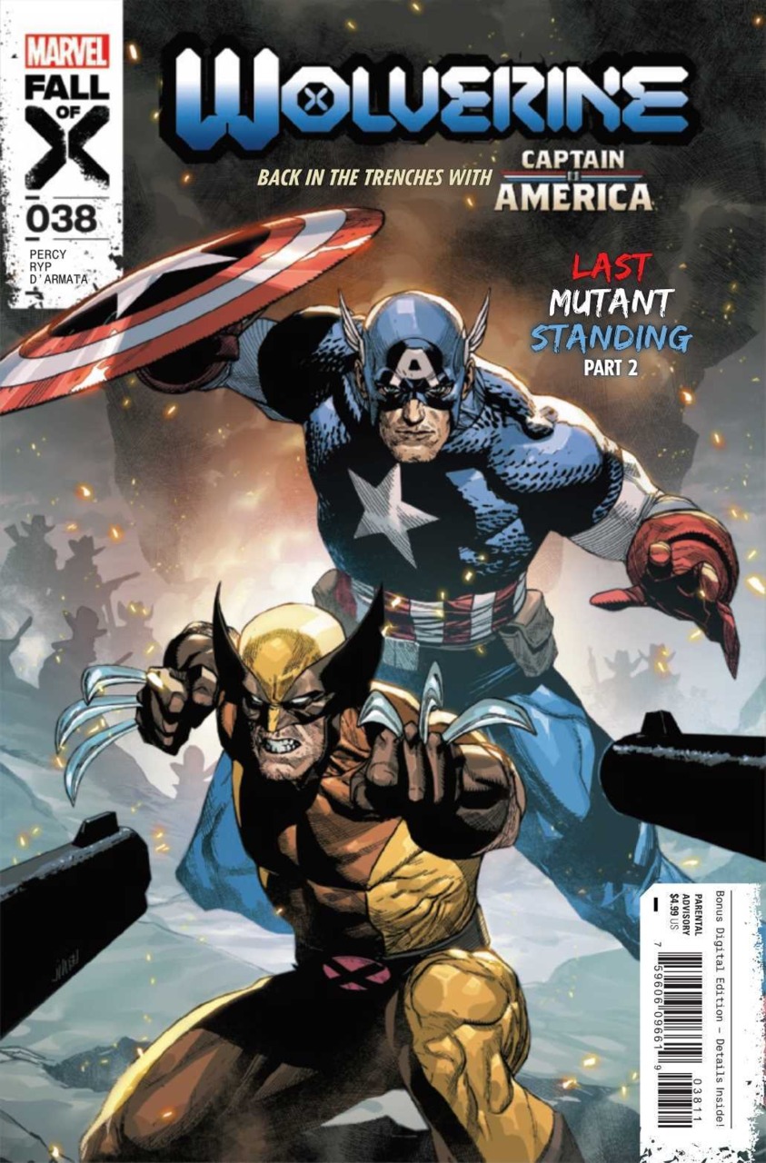 Wolverine (2020)(V.O. anglais) - tome 38 - Last Mutant Standing, Part 2 (LGY#380)