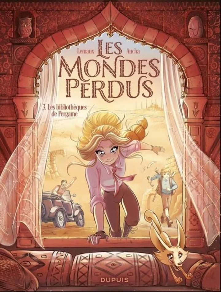 Les mondes perdus - tome 3 - Les bibliothèques de Pergame