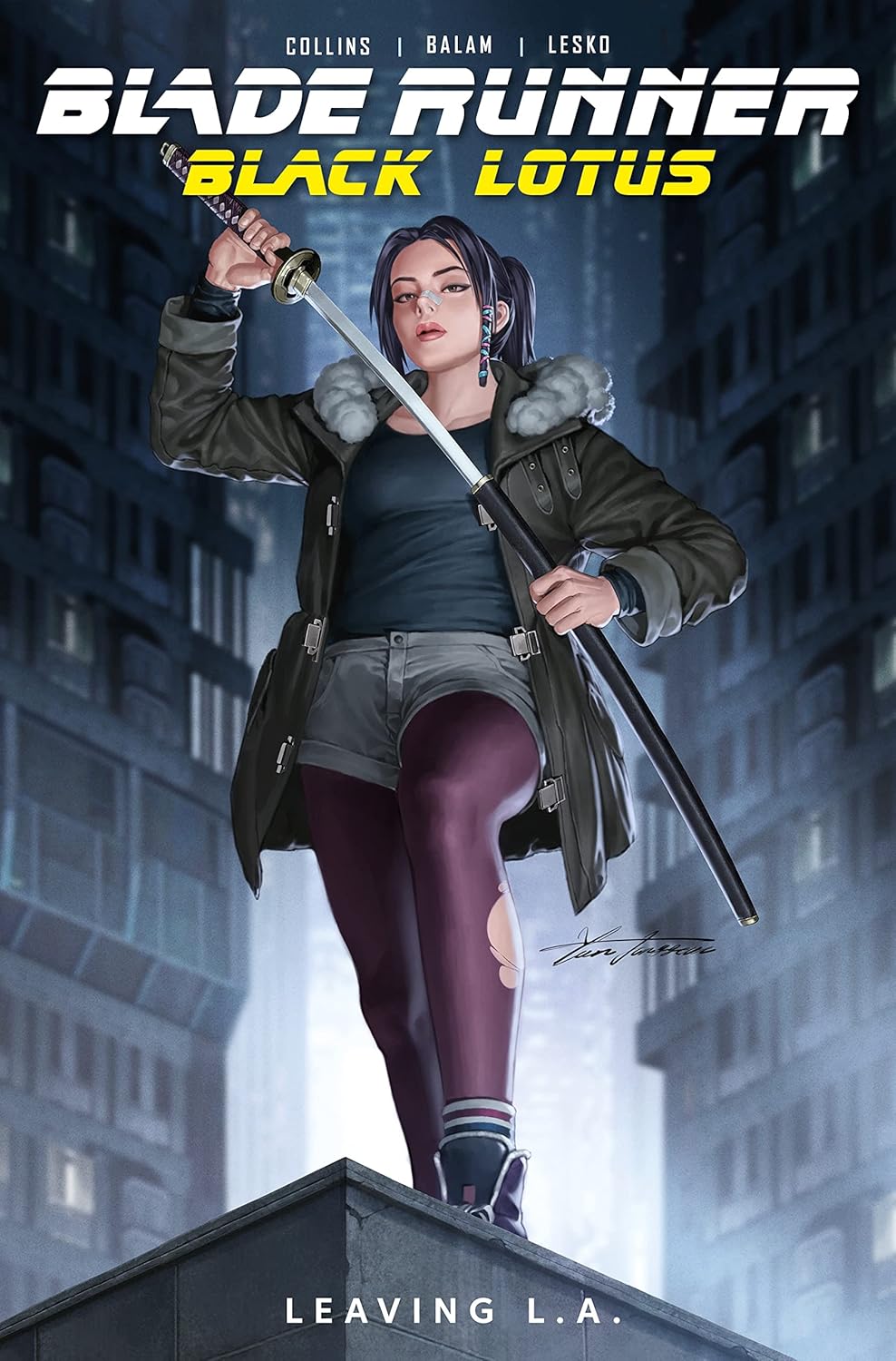 Blade Runner : Black Lotus (2022)(V.O. anglais) - tome 1 - Leaving L.A. (TPB)