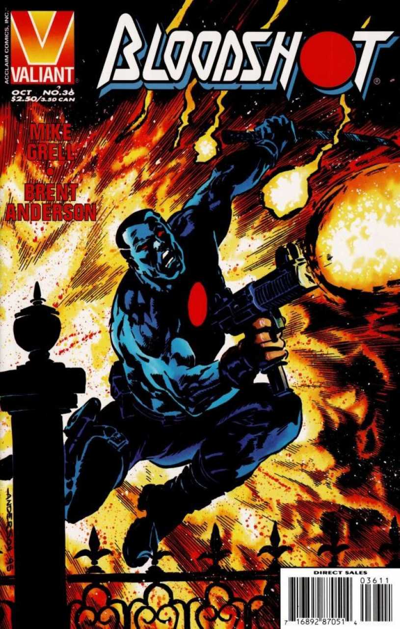 Bloodshot (1993)(V.O anglais) - tome 36 - The Blood Is The Life