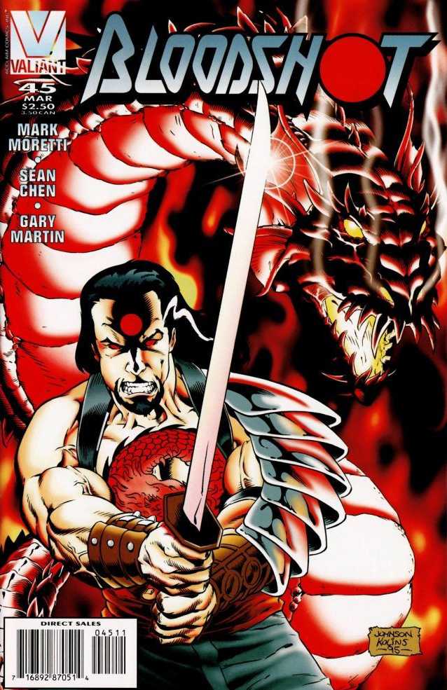 Bloodshot (1993)(V.O anglais) - tome 45 - Enter The Crimson Dragon