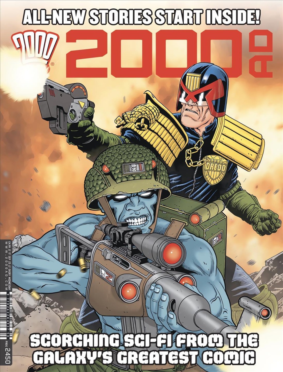 2000 AD (1977)(V.O. anglais) - 2000 AD n°2450