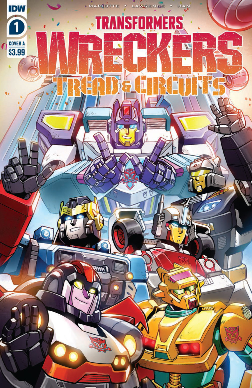 Transformers : Wreckers - Tread & Circuits (2021)(V.O.anglais) - tome 1 - Transformers: Wreckers - Tread & Circuits, Part 1