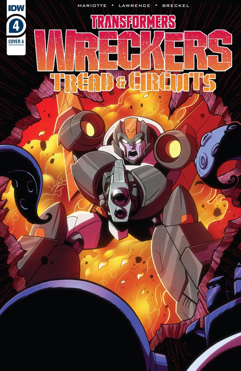 Transformers : Wreckers - Tread & Circuits (2021)(V.O.anglais) - tome 4 - Transformers: Wreckers - Tread & Circuits, Part 4