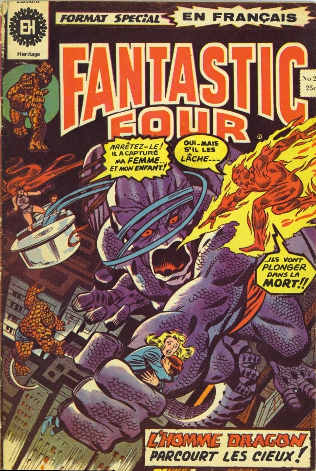 Fantastic Four (Editions Héritage) - tome 23 - L'homme dragon parcourt les cieux