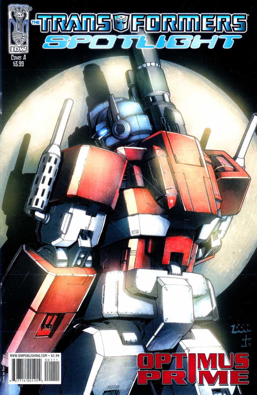 The Transformers Spotlight : OptimusPrime (2007)(V.O. anglais) - tome 1 - The Transformers Spotlight : OptimusPrime