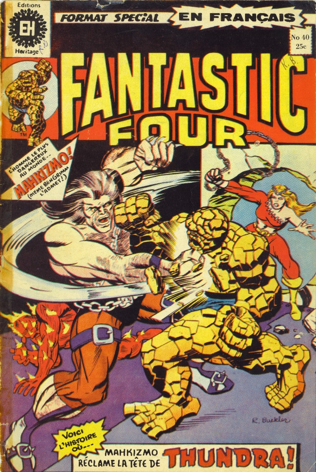 Fantastic Four (Editions Héritage) - tome 40 - Thundra et Lightning !