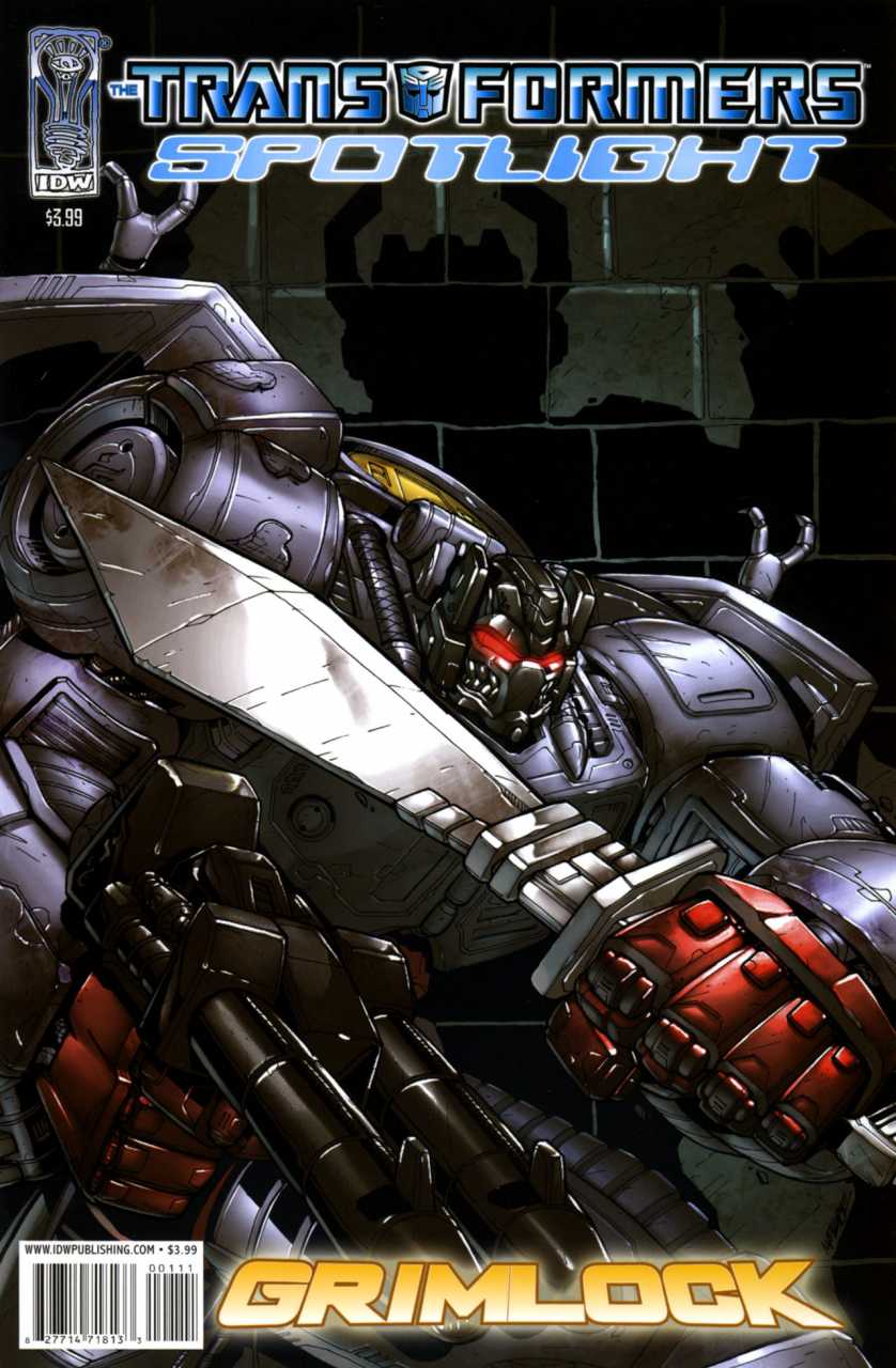 The Transformers Spotlight : Grimlock (2008)(V.O. anglais) - tome 1 - The Transformers Spotlight : Grimlock