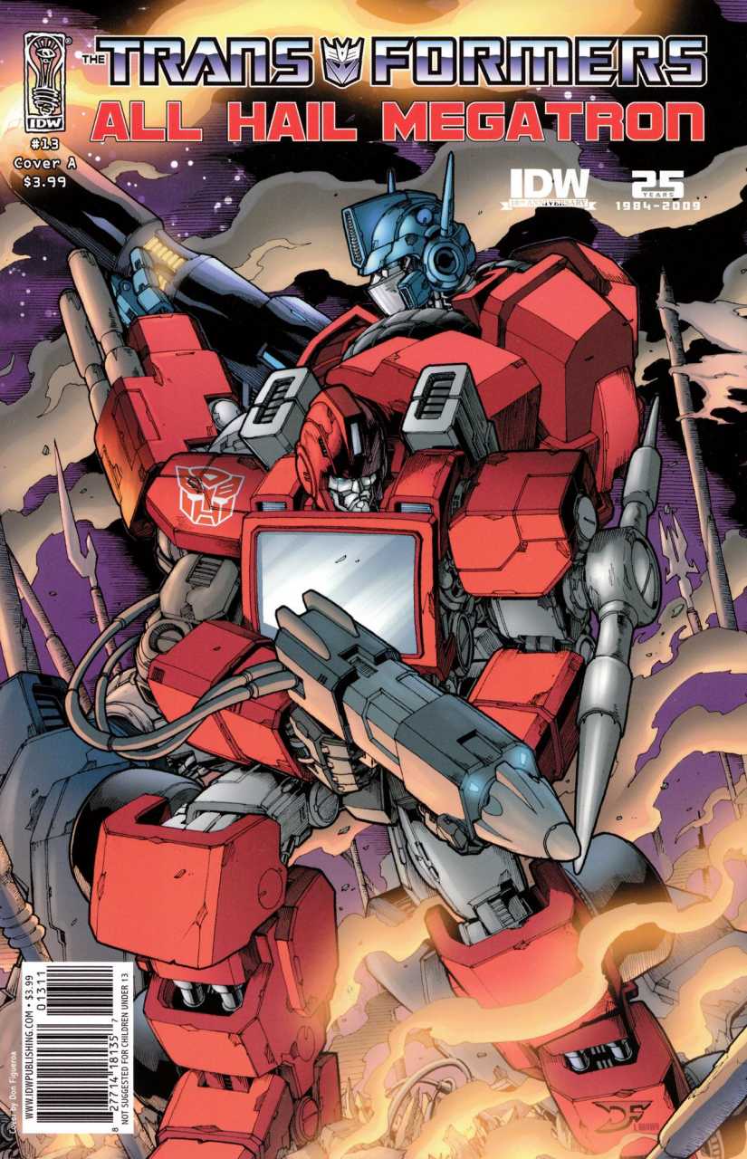 The Transformers : All Hail Megatron (2008)(V.O. anglais) - tome 13 - Old Ways; Uneasy Lies The Head