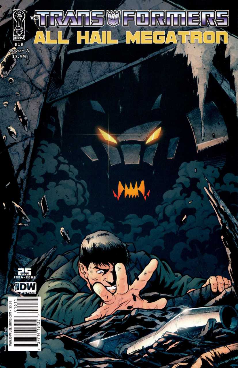 The Transformers : All Hail Megatron (2008)(V.O. anglais) - tome 16 - Hidden; The Man of Steel