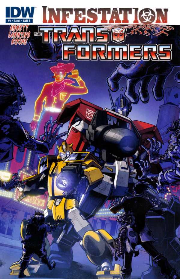 The Transformers : Infestation (2011)(V.O. anglais) - tome 1 - The Transformers : Infestation, Part 1