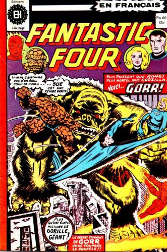 Fantastic Four (Editions Héritage) - tome 60 - La mort est un gorille doré