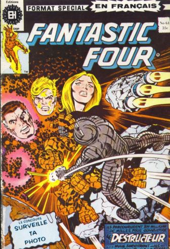 Fantastic Four (Editions Héritage) - tome 61 - Pleure, ô planète ensorcelée