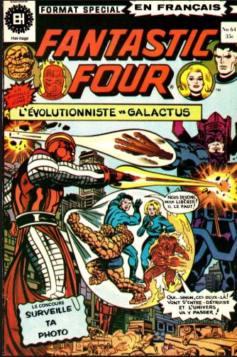 Fantastic Four (Editions Héritage) - tome 64 - Quand les géants marchent dans le ciel