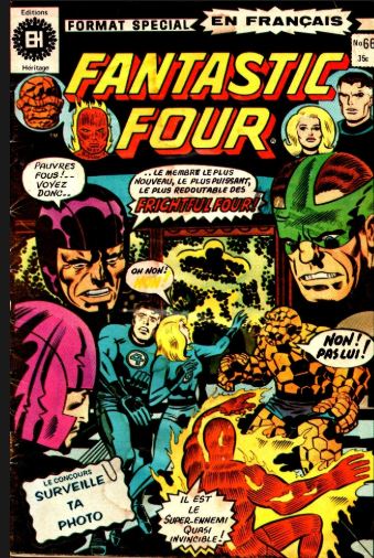 Fantastic Four (Editions Héritage) - tome 66 - Gare aux Frightful Four !