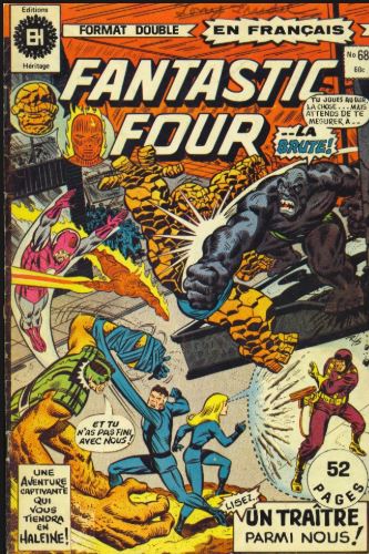 Fantastic Four (Editions Héritage) - tome 68 - Un Robinson Crusoë dans la zone négative