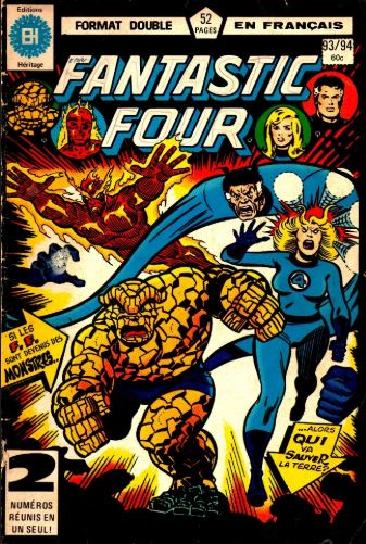 Fantastic Four (Editions Héritage) - Fantastic Four (Editions Héritage) n°93 - 94