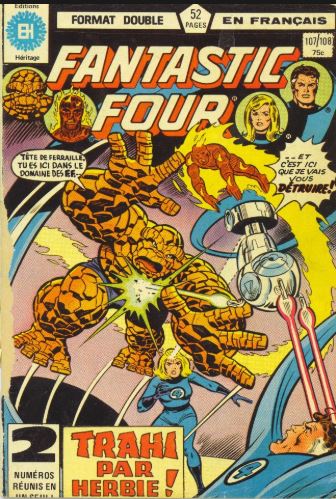 Fantastic Four (Editions Héritage) - Fantastic Four (Editions Héritage) n°107 - 108