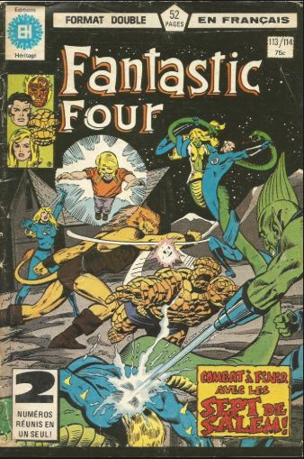 Fantastic Four (Editions Héritage) - Fantastic Four (Editions Héritage) n°113 - 114