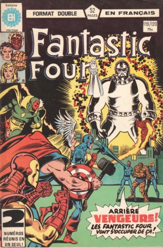 Fantastic Four (Editions Héritage) - Fantastic Four (Editions Héritage) n°119 - 120