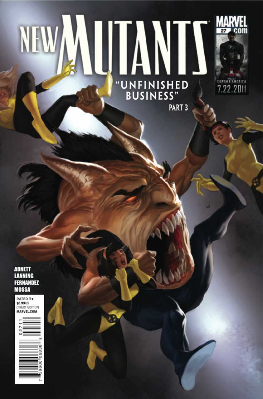 New Mutants (2009)(V.O. anglais) - tome 27 - Unfinished Business, Part 3