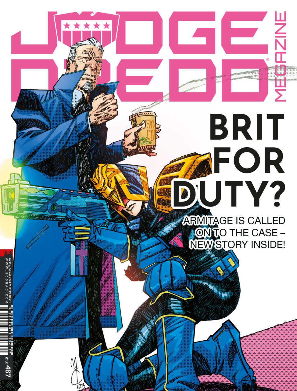 Judge Dredd : The Megazine (2003)(V.O. anglais) - Judge Dredd : The Megazine n°467