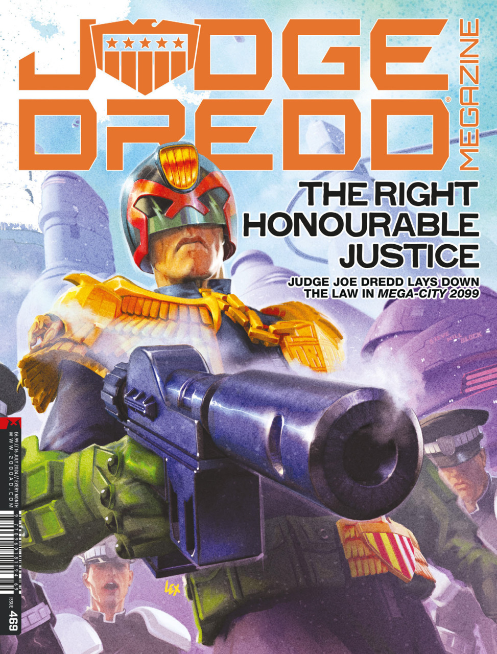 Judge Dredd : The Megazine (2003)(V.O. anglais) - Judge Dredd : The Megazine n°469