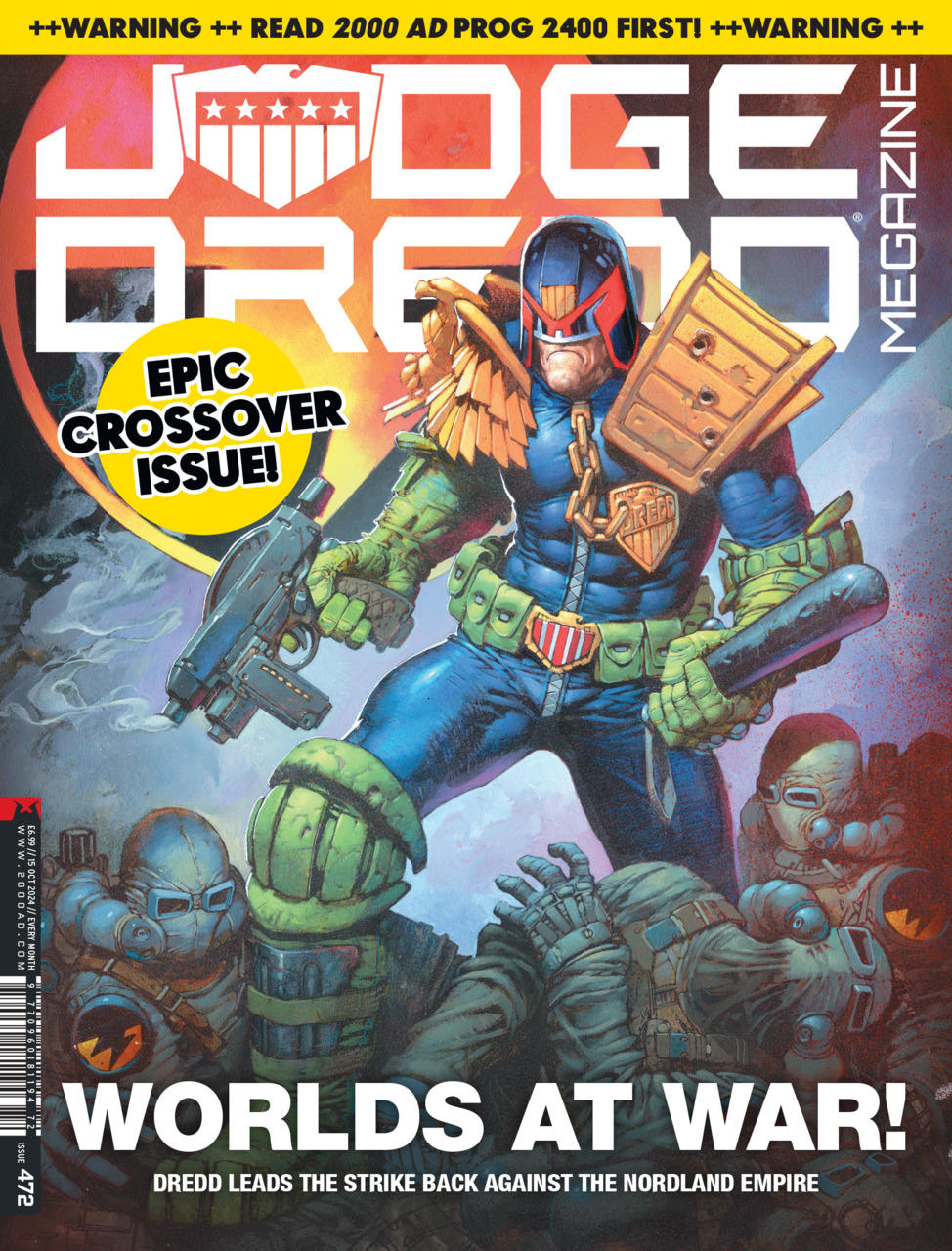 Judge Dredd : The Megazine (2003)(V.O. anglais) - Judge Dredd : The Megazine n°472