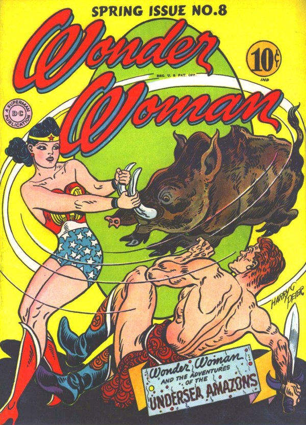 Wonder Woman (1942)(V.O. anglais) - tome 8 - Wonder Woman and the Adventures of the Underseas Amazons