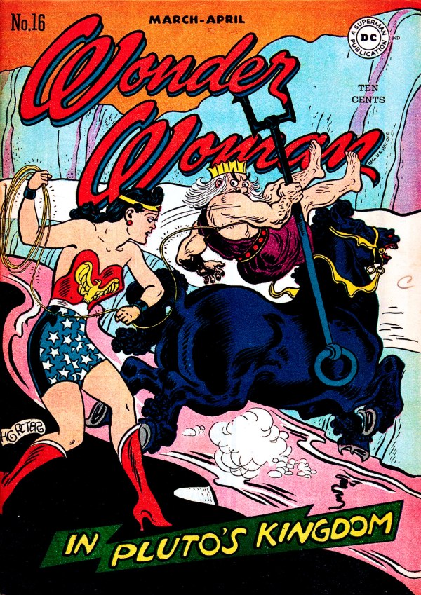 Wonder Woman (1942)(V.O. anglais) - tome 16 - Wonder Woman and her friends visit the planet Pluto