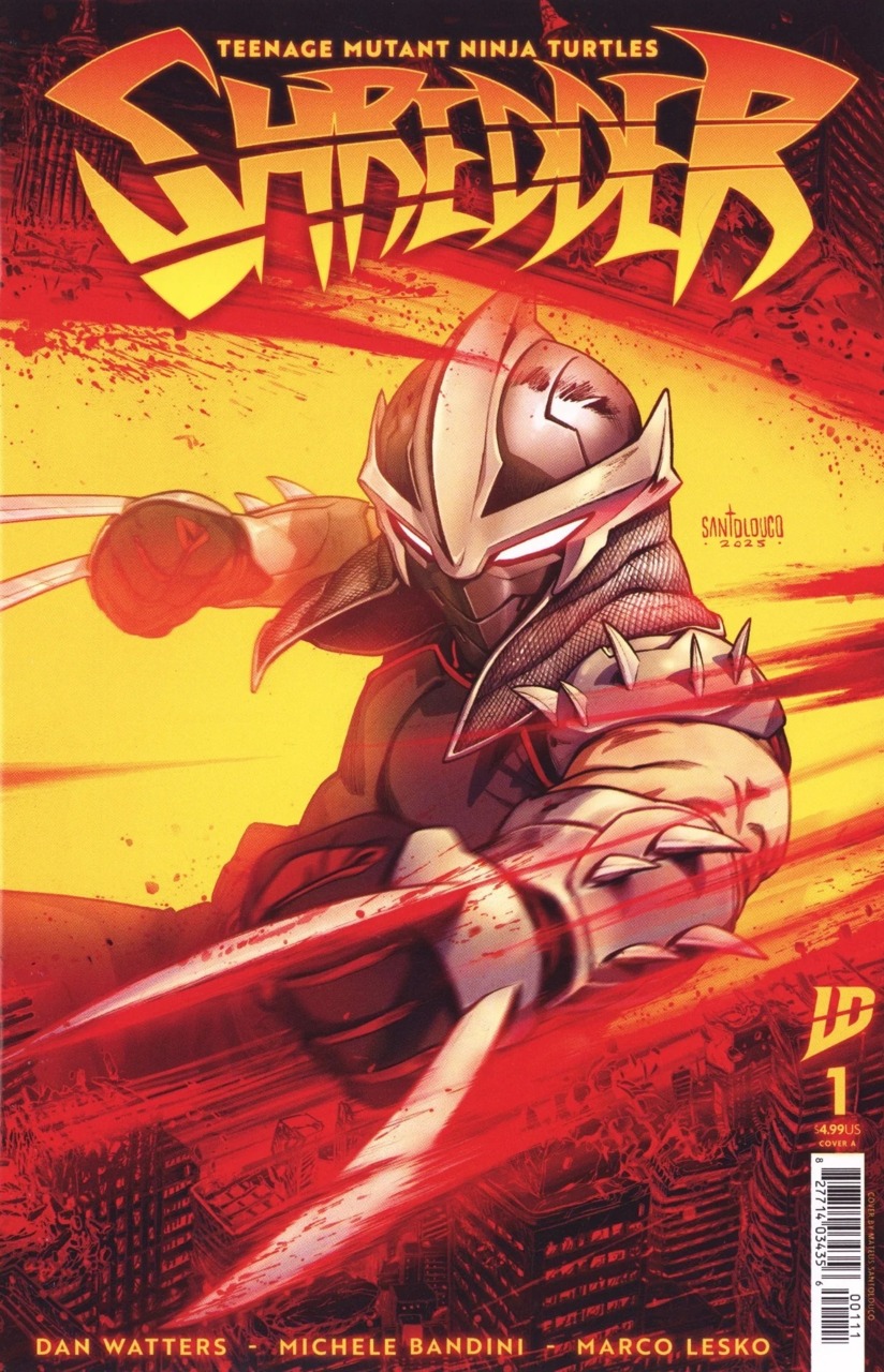Teenage Mutant Ninja Turtles : Shredder (2025)(V.O. anglais) - tome 1 - Chapter One : Only the Blade