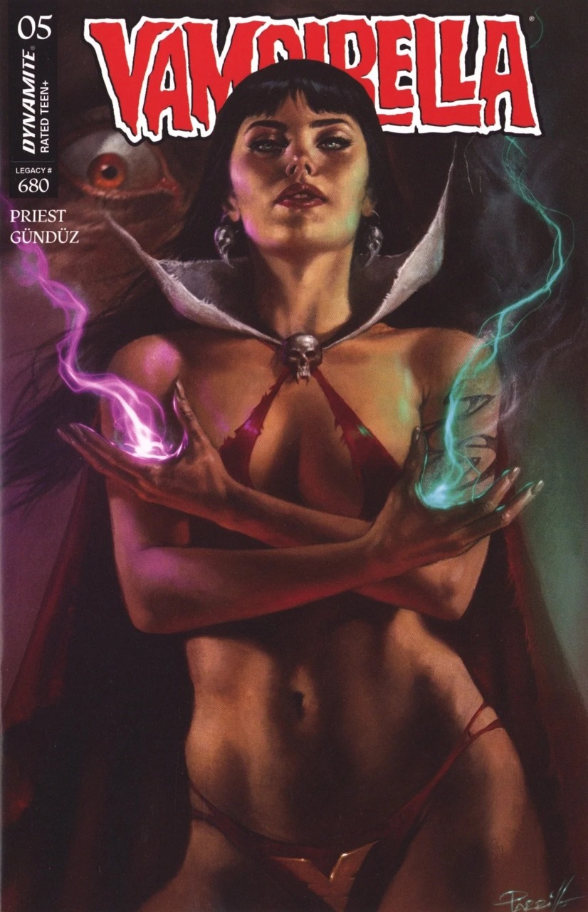 Vampirella (2025)(V.O. anglais) - tome 5 - The Long Night, Book 5 : First Blood (LGY#680)