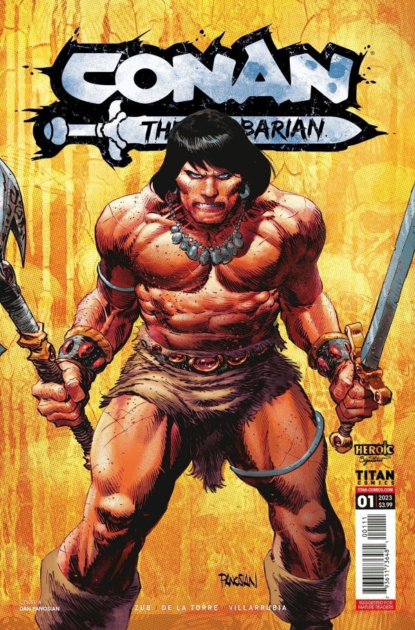 Conan the Barbarian (2023)(V.O. anglais) - tome 1 - Bound in Black Stone, Part 1 : Scourge of the Dead