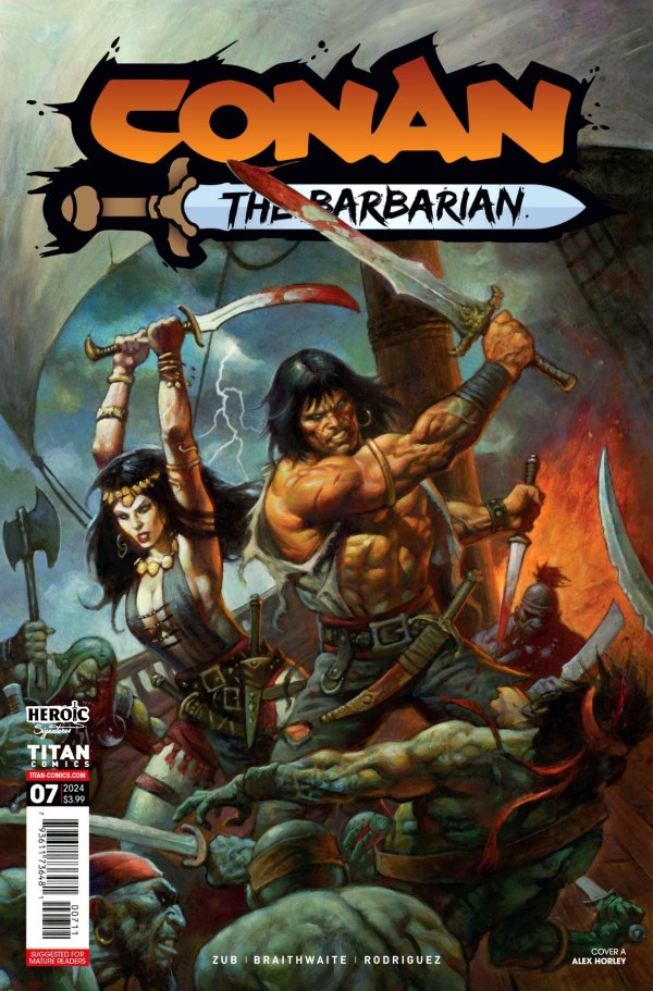 Conan the Barbarian (2023)(V.O. anglais) - tome 7 - Thrice Marked for Death! Part 3 : Haunted