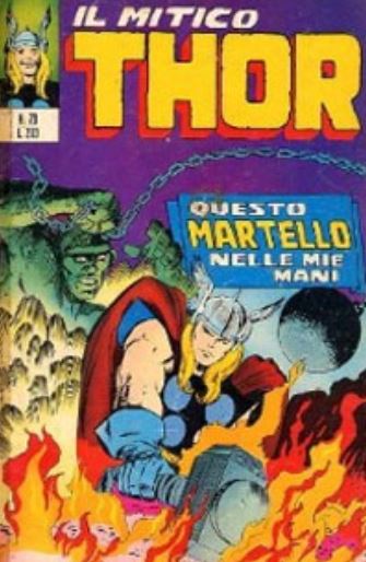 Thor (en italien : Il mitico Thor - Editoriale Corno) - tome 23 - Questo martello nelle mie mani