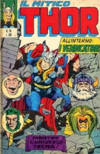 Thor (en italien : Il mitico Thor - Editoriale Corno) - tome 24 - Mentre l'universo trema