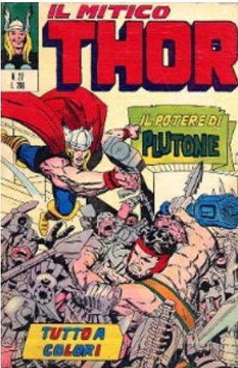 Thor (en italien : Il mitico Thor - Editoriale Corno) - tome 27 - Il potere di Plutone