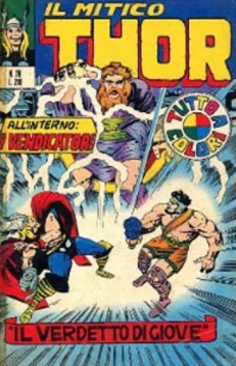 Thor (en italien : Il mitico Thor - Editoriale Corno) - tome 28 - Il verdetto di Giove