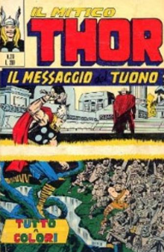 Thor (en italien : Il mitico Thor - Editoriale Corno) - tome 29 - Il messaggio del tuono