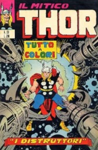 Thor (en italien : Il mitico Thor - Editoriale Corno) - tome 30 - I distruttori