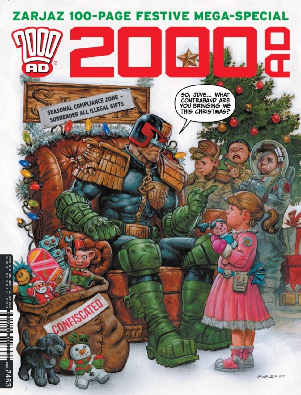 2000 AD (1977)(V.O. anglais) - 2000 AD n°2463